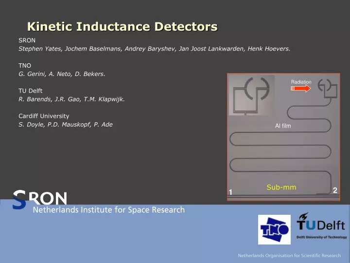 kinetic inductance detectors