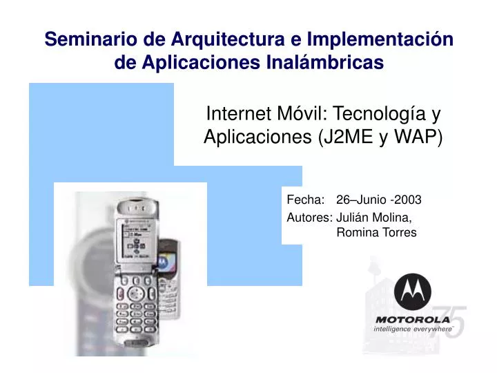 internet m vil tecnolog a y aplicaciones j2me y wap