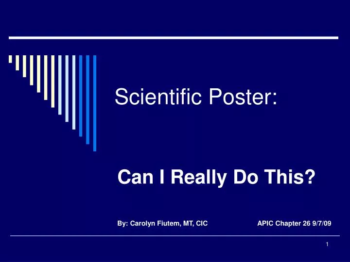 scientific poster