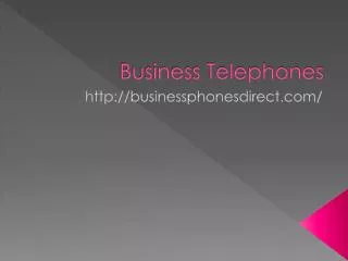 Business Telephones