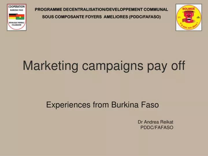 marketing campaigns pay off