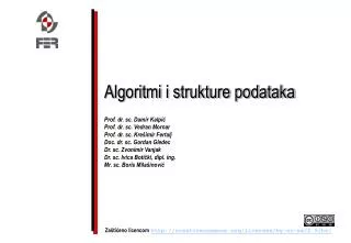 algoritmi i strukture podataka