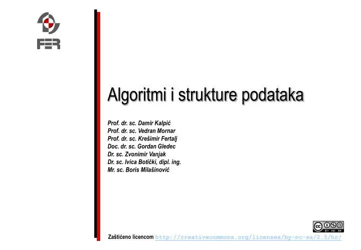 algoritmi i strukture podataka