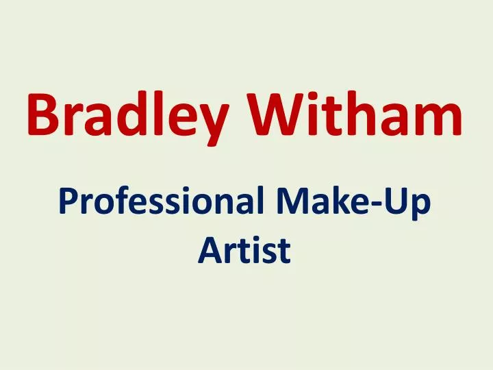 bradley witham