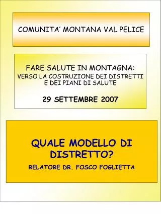 comunita montana val pelice