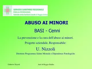 abuso ai minori basi cenni