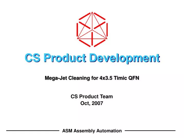 cs product development