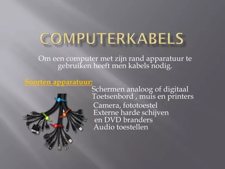 computerkabels