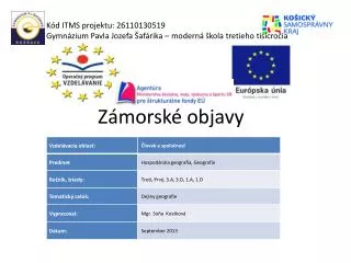 z morsk objavy