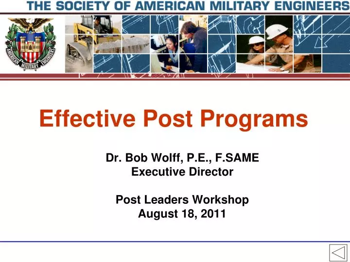 effective post programs