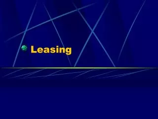 leasing