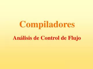an lisis de control de flujo