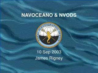 NAVOCEANO &amp; NVODS