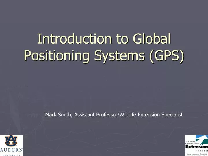 introduction to global positioning systems gps