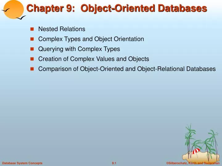 chapter 9 object oriented databases