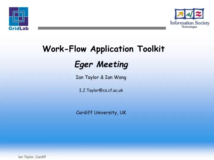 work flow application toolkit