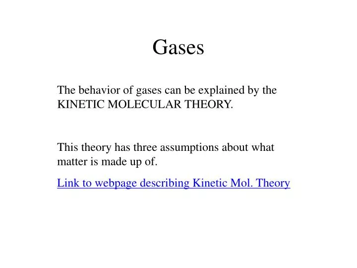 gases