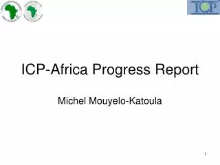 ICP-Africa Progress Report
