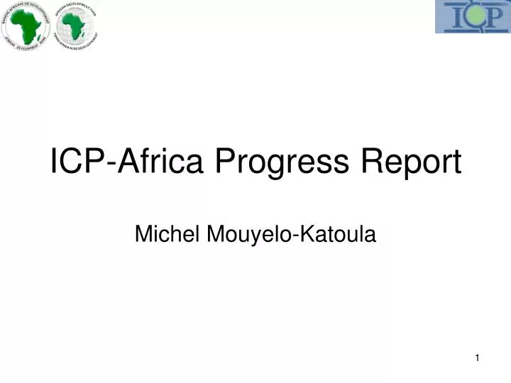 icp africa progress report
