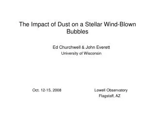 The Impact of Dust on a Stellar Wind-Blown Bubbles