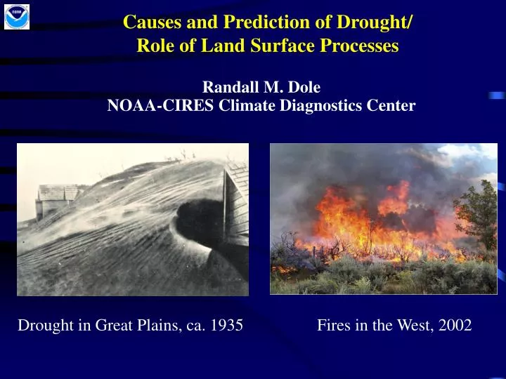 drought causes prediction ls processes
