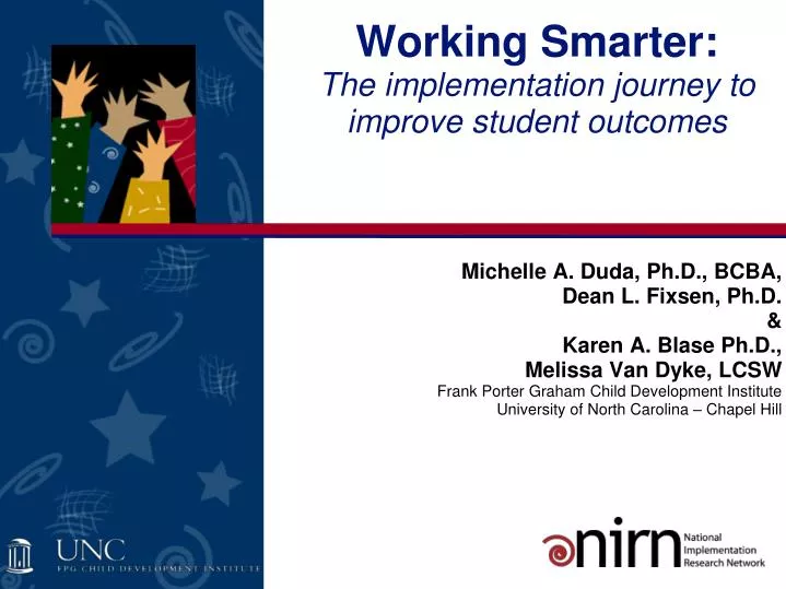 working smarter the implementation journey to improve student outcomes