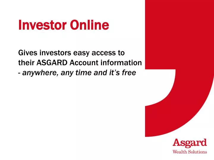 investor online