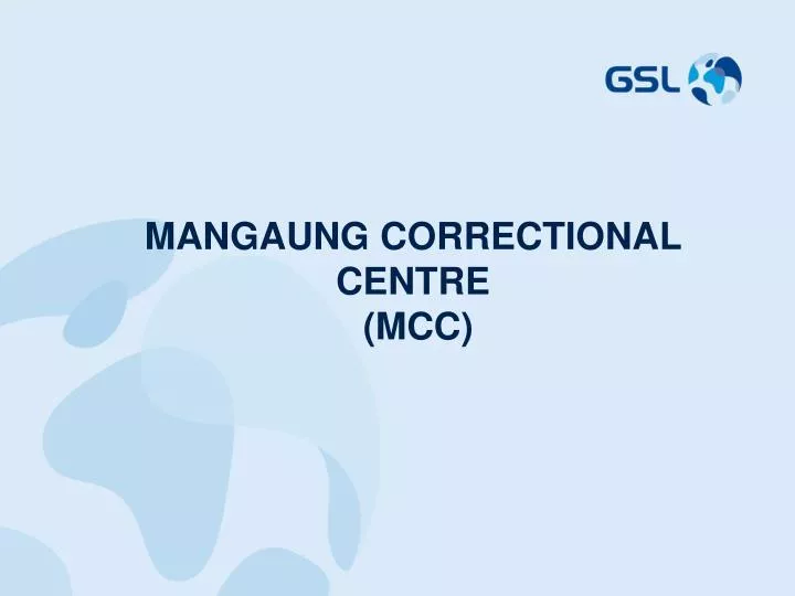 mangaung correctional centre mcc