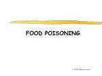 FOOD POISONING - slide 1