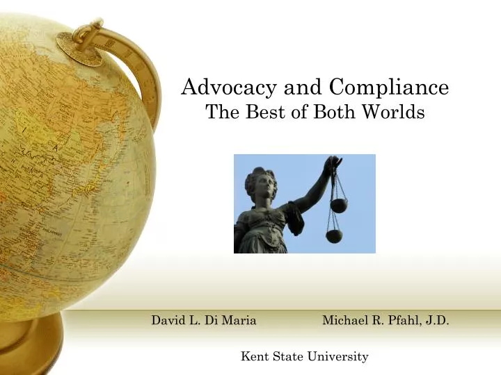 advocacy and compliance the best of both worlds