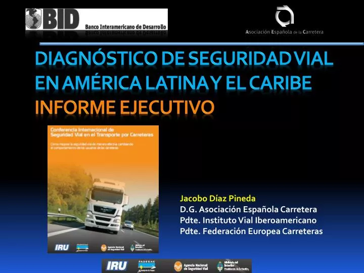 diagn stico de seguridad vial en am rica latina y el caribe informe ejecutivo