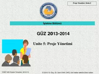unite 5 proje y netimi