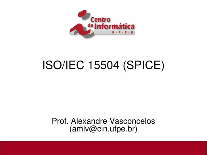 iso iec 15504 spice