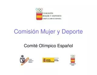comisi n mujer y deporte