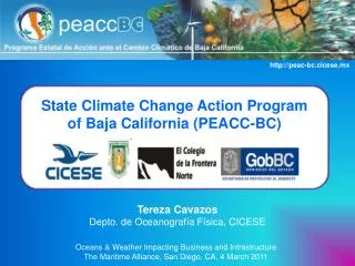 State Climate Change Action Program of Baja California (PEACC-BC)