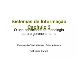 sistemas de informa o cap tulo 3
