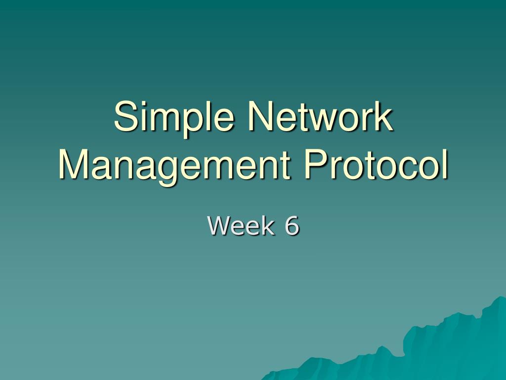 PPT - Simple Network Management Protocol PowerPoint Presentation, free ...
