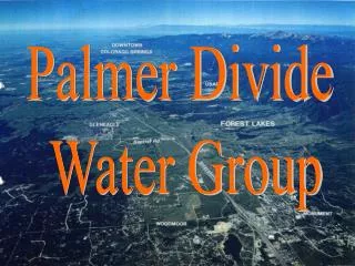 Palmer Divide Water Group