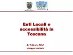 PROVINCIA DI PISTOIA - slide 1