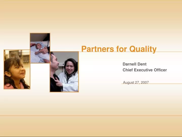 partners for quality