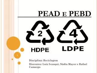 pead e pebd
