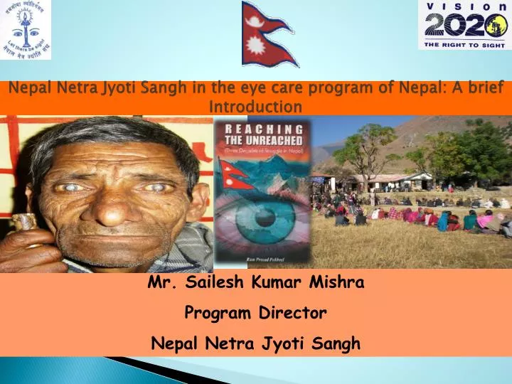 nepal netra jyoti sangh in the eye care program of nepal a brief introduction