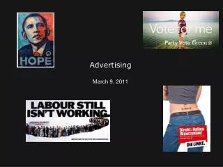 Advertising March 9, 2011