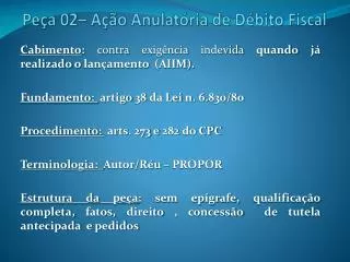 pe a 02 a o anulat ria de d bito fiscal