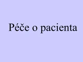 p e o pacienta