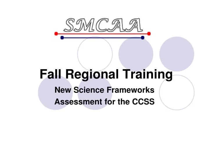 fall regional training
