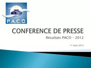 conference de presse