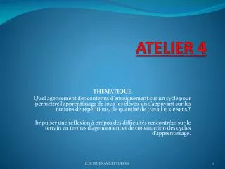 atelier 4