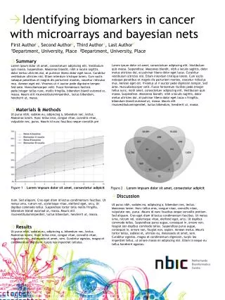 identifying biomarkers in cancer with microarrays and bayesian nets