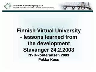Information Society Virtual Finland virtual.finland.fi/